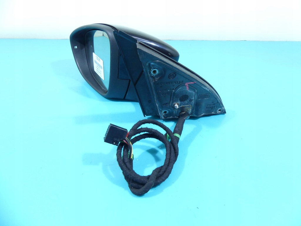 фото №6, Зеркало левая vw passat b7, 9pin, europa