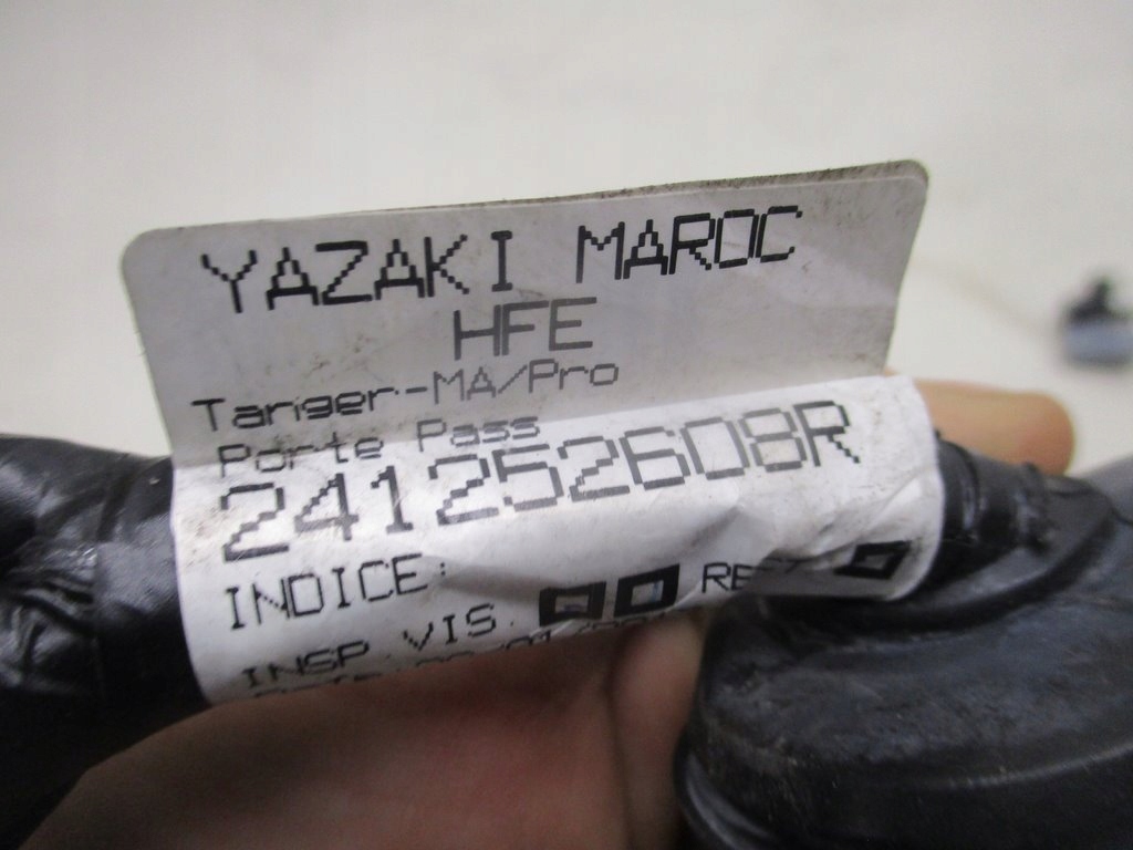 фото №4, Жгут электропроводка дверь правый перед renault kadjar 241252608r