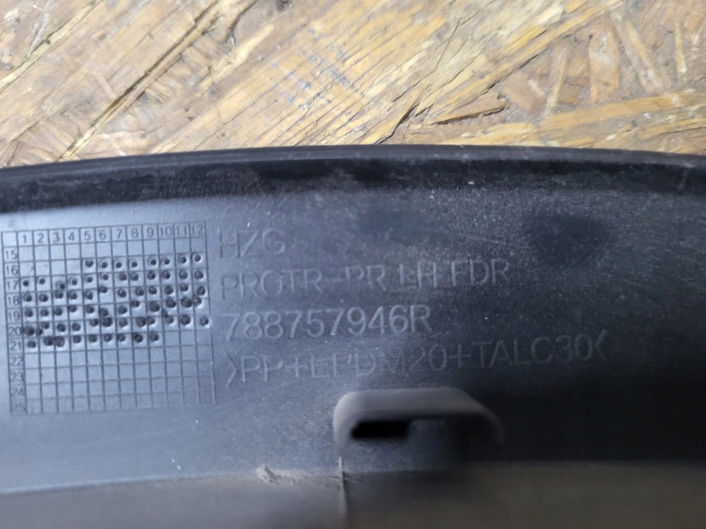 фото №15, Renault koleos ii 2 молдинг na крыло задний задняя le