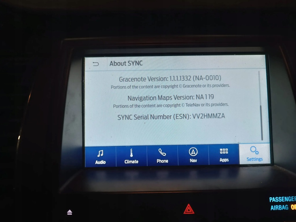 фото №7, Радио навигация экран дисплей sync3 синхронизация 3 ford flex