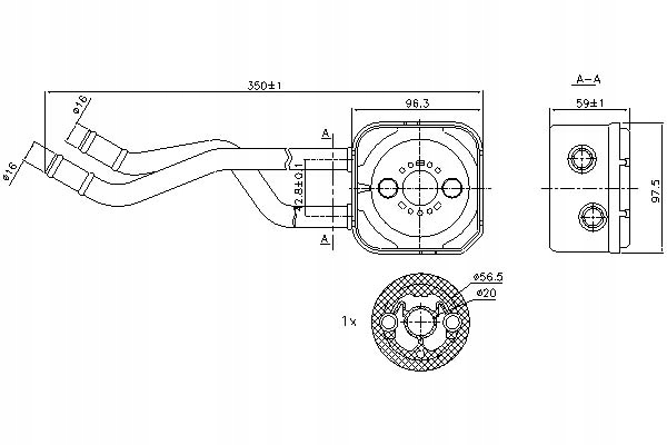 фото №8, Радіатор оливи nissens 90685