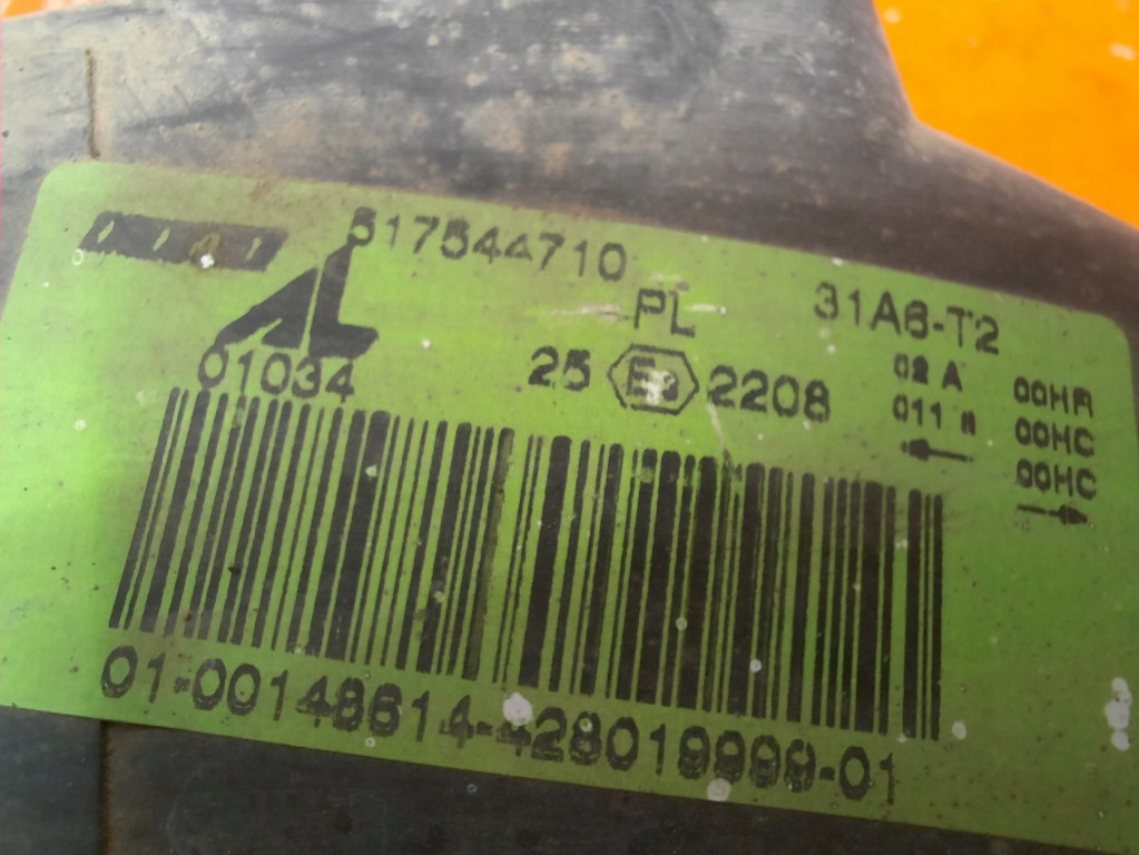 фото №9, Fiat albea 04-12 лампа фара правий перед 517544710