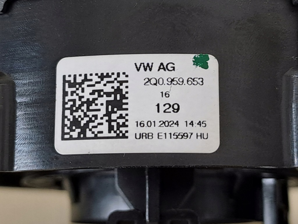 фото №13, Важіль перемикач комбінований перемикач підрульовий стрічка шлейф seat arona fr 2024r