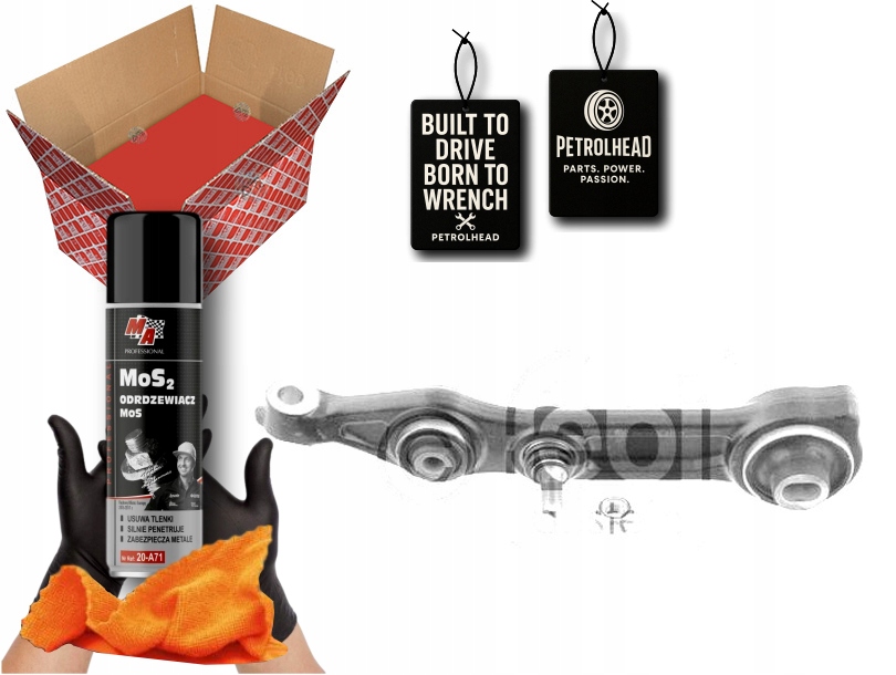 фото №1, Важіль mercedes перед w211 02- pr нижній febi bilst #petrolhead pro+ kit1