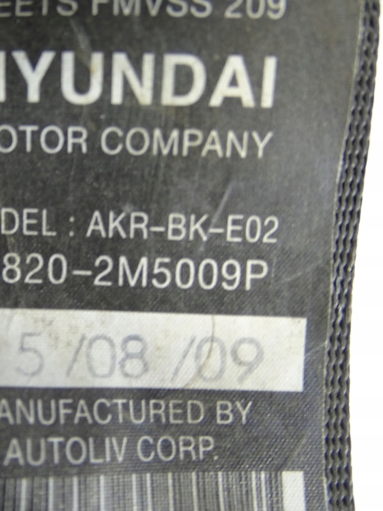 фото №5, Pas ремені безпеки hyundai genesis coupe