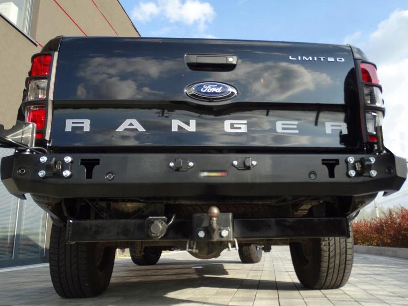 фото №4, Бампер задня задній ford ranger t6 2015+ сталевий