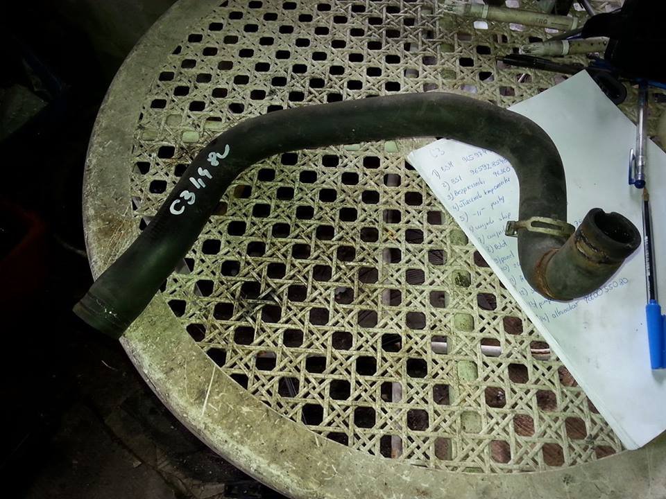 фото №1, Citroen c2 c3 1.4 8v - труба waz wody