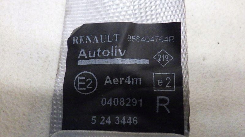 фото №6, Pas безопасности правый задняя renault scenic iii 888404764r