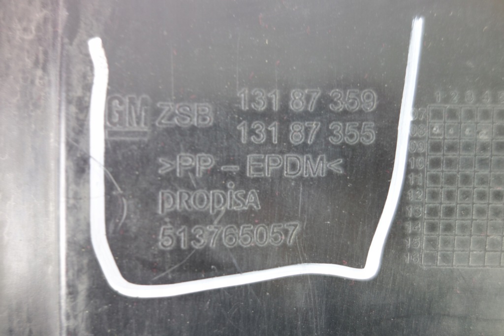 фото №2, Підкрилок перед праве opel corsa d задня частина