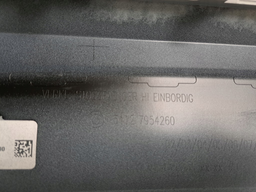 фото №7, Bmw x1 f48 lift спойлер бампер задняя диффузор lci