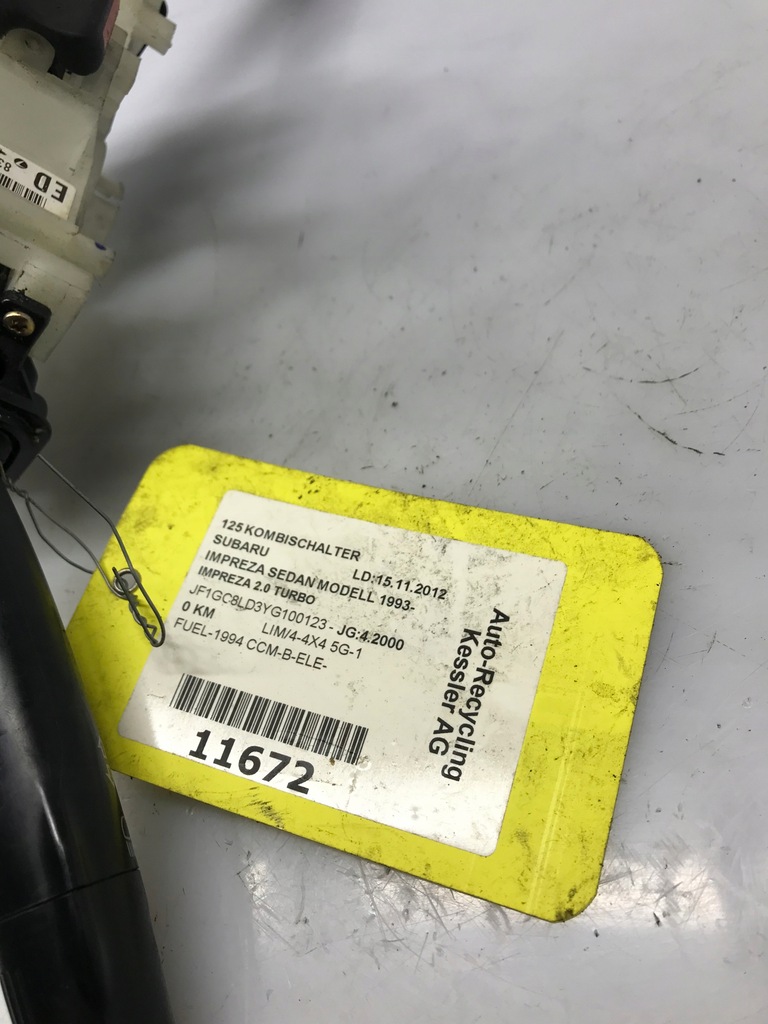 фото №10, Перемикач комбінований 83111fc48 subaru impreza