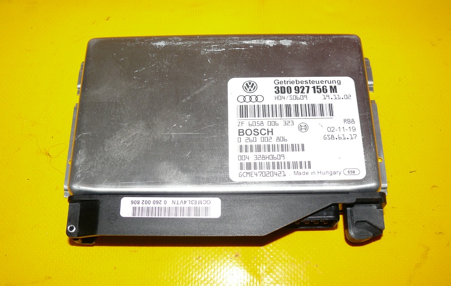 фото №1, Блок управления коробки vw phaeton 3.2 fsi 3d0927156m