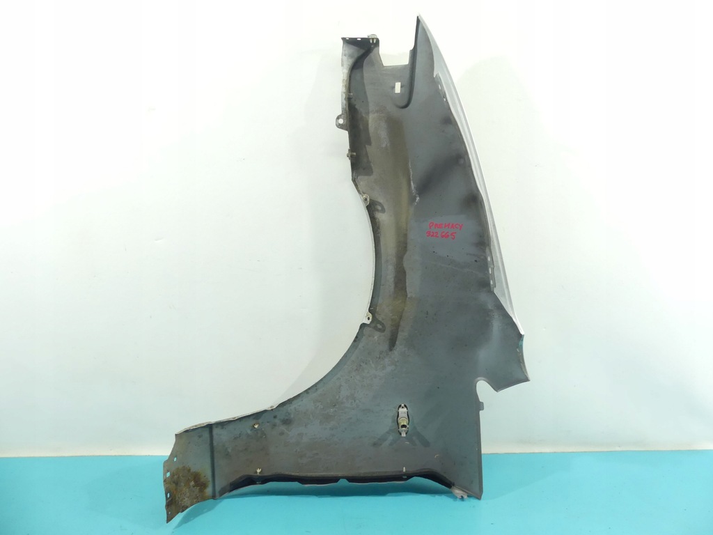 фото №12, Крыло перед правый mazda premacy серебристый 22v