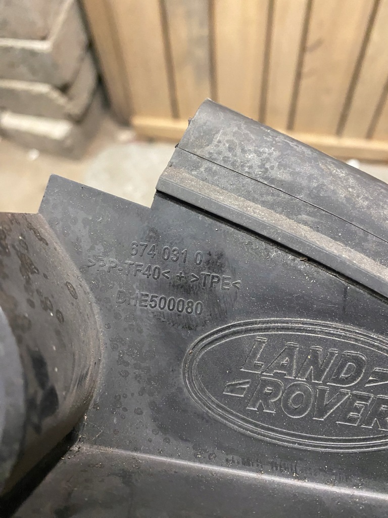 фото №3, Передній правий дефлектор повітря land rover freelander i dhe500080