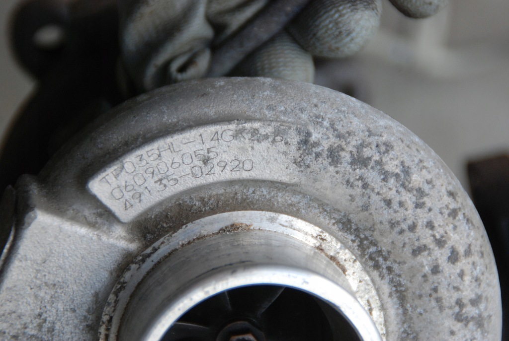 фото №6, Pajero iv 06-12 3.2 did турбонагнетатель турбина