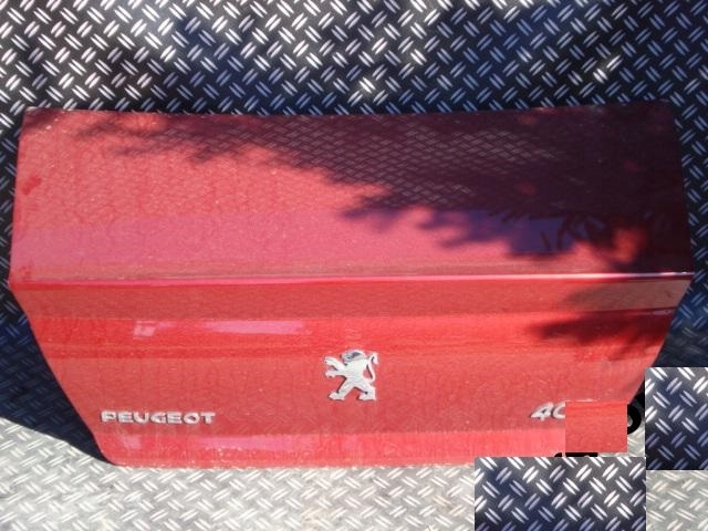 фото №1, Peugeot 407 sedan кришка багажника задня комплектна