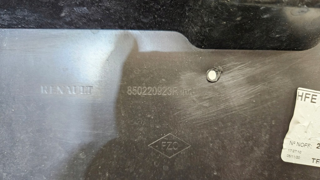 фото №11, Накладка диффузор задняя renault kadjar lift 850220923