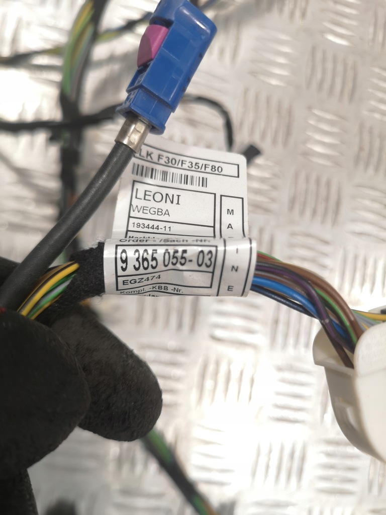 фото №6, Електропроводка джгут кришки багажника камери bmw f30