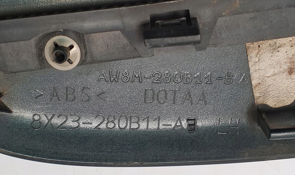 фото №7, Молдинг впуск крыла левый перед hac jaguar xf x250 8x23-280b11-ae