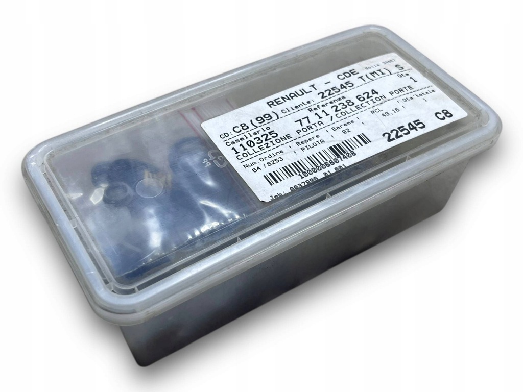 фото №2, Набір кліпси кліпсів двері renault clio iii 7711238624 oe!