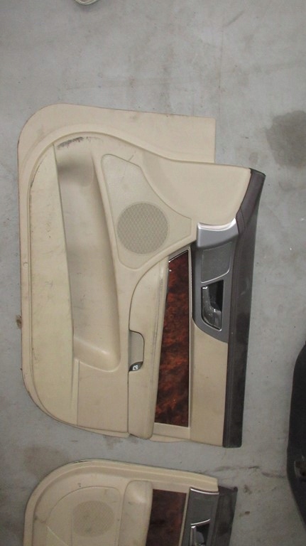 фото №9, Jaguar xf x250 сидіння лівий передній перед заднє сидіння правий бежеві шкіра комплект