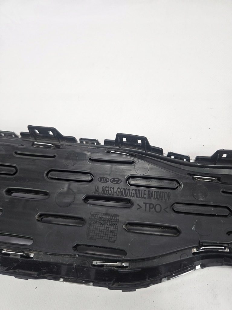 фото №14, Kia picanto iii 3 2017 - решітка радіатора решітка радіатора радіатора хром 86351-g6000