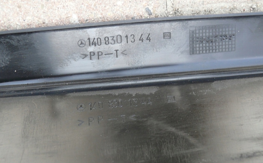 Захист фільтра салонний права mercedes w140 Зі Шроту