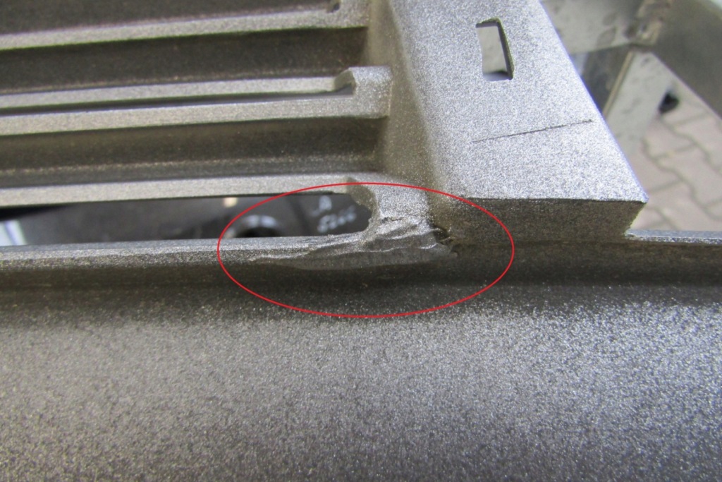 Купити Бампер перед mercedes s klasa w126 рестайлінг  86-91