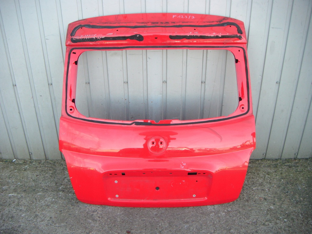 фото №7, Fiat 500 07-15 кришка багажника задня