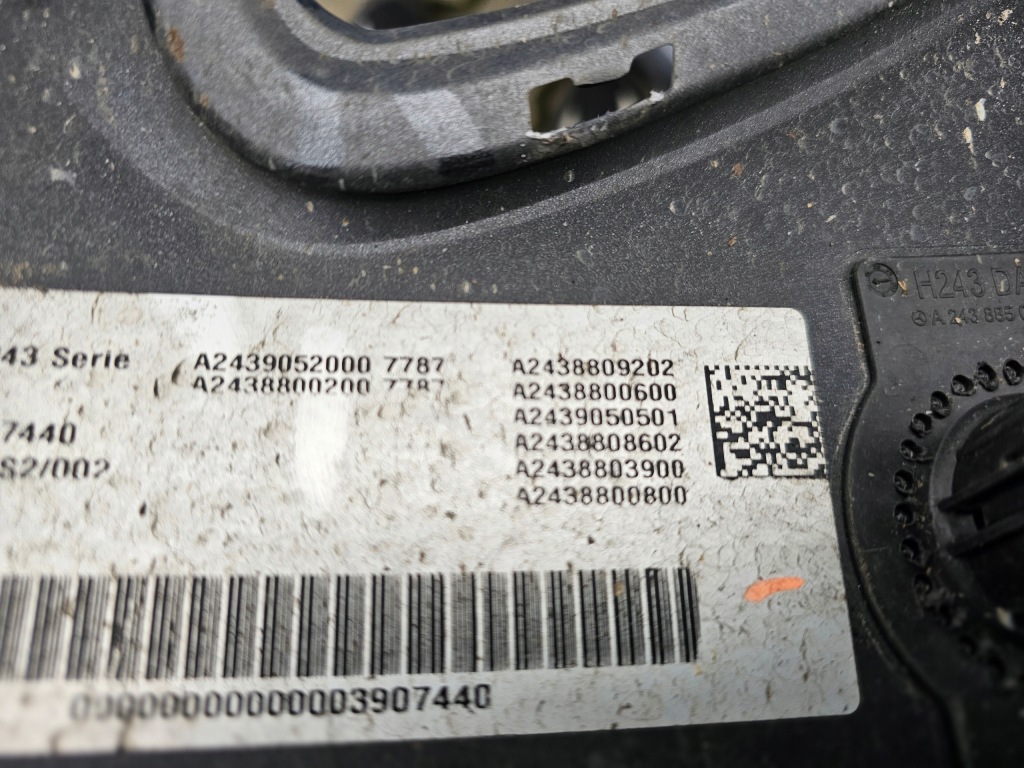 фото №11, Бампер передний перед mercedes eqa w243 21- a243 243