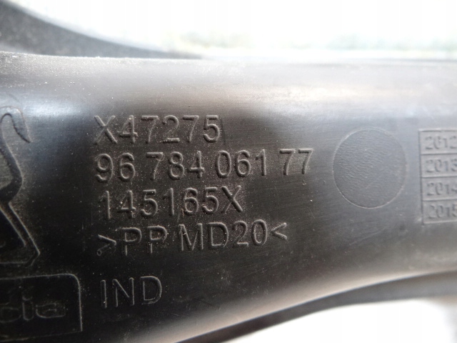 фото №6, Peugeot 308 ii t9 лівий впуск повітря консолі панелі 9678406177