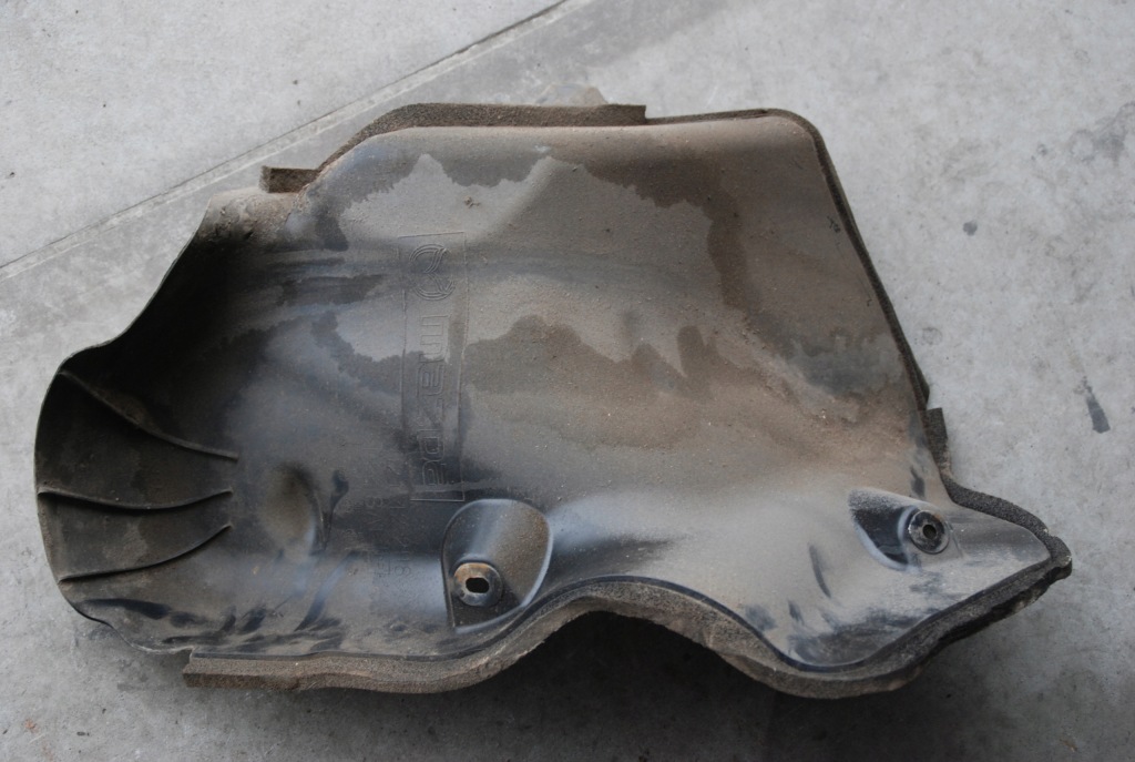 фото №1, Mazda cx7 подкрылок защита бампера левый задняя 06-12r