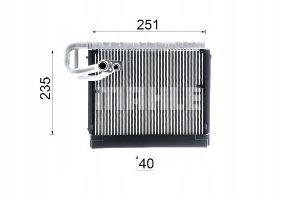 фото №9, Испаритель кондиционера mercedes sprinter 3.5-t b906 sprinter 3-t b906