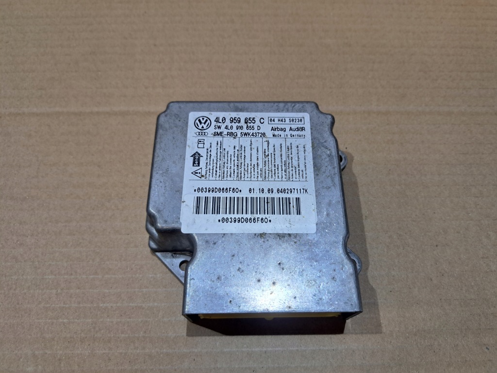 фото №1, Модуль блок керування подушок датчик подушка безпеки audi q7 4l lift 4l0959655c