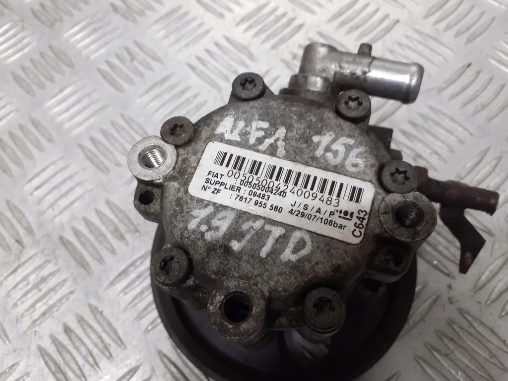 фото №2, Насос усилителя alfa romeo 156 1.9 jtd