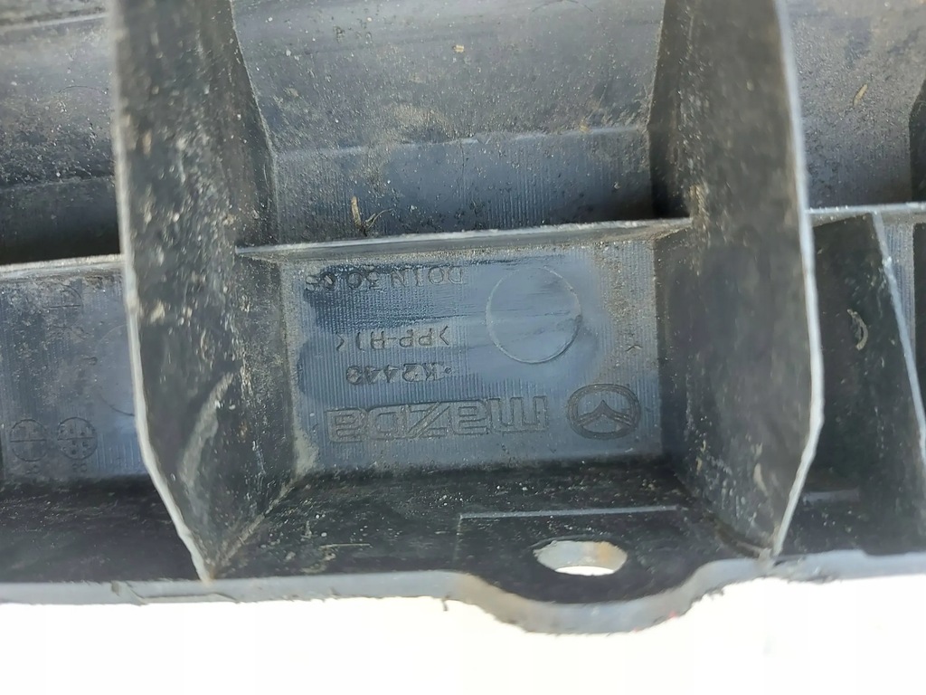 фото №9, Mazda 2 07- балка нижня захист бампера передній перед підсилювач