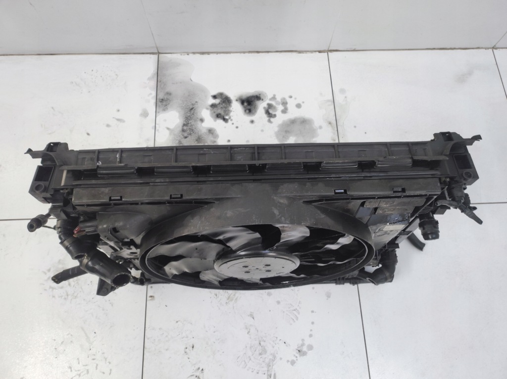 Радиатор воды кондиционера вентилятор радиатор #1 mercedes c klasa w206 с Разборки