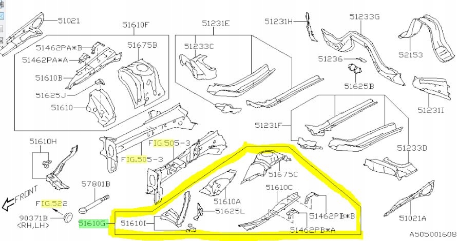 фото №1, Подкрылок четверть чашка subaru impreza crosstrek 2017-23 оригинал