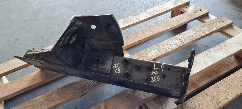 фото №1, A6 c8 4k лонжерон четверть левая левый перед передняя lz7s