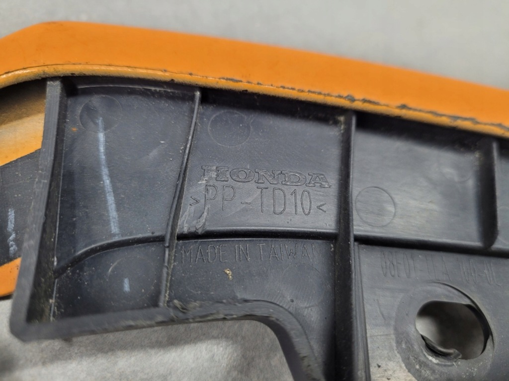 Спойлер молдинг накладка бампера под бампер перед honda civic x 17-19 Цена