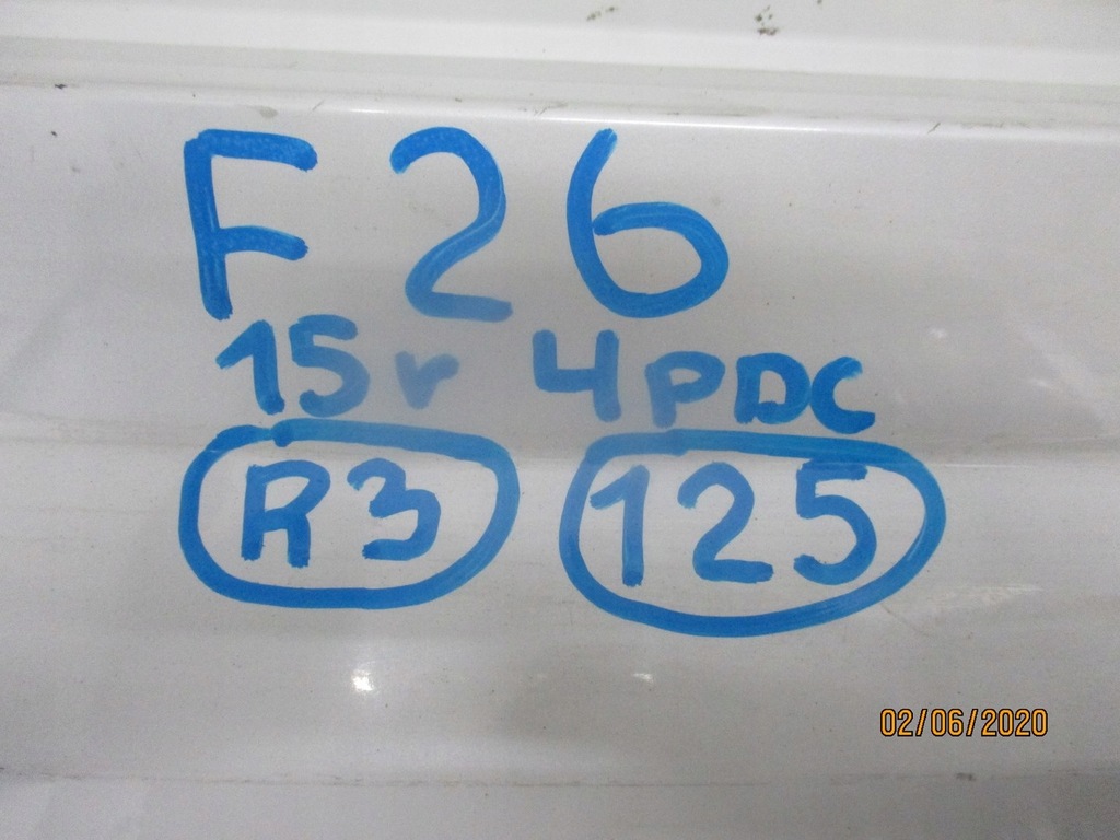 фото №5, Бампер задня задній bmw x4 f26 4x pdc