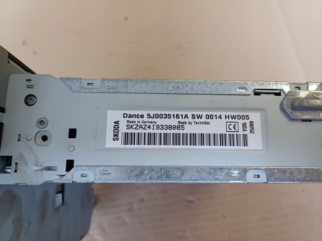 фото №5, Радио заводской skoda fabia ii nr. 5j0035161a