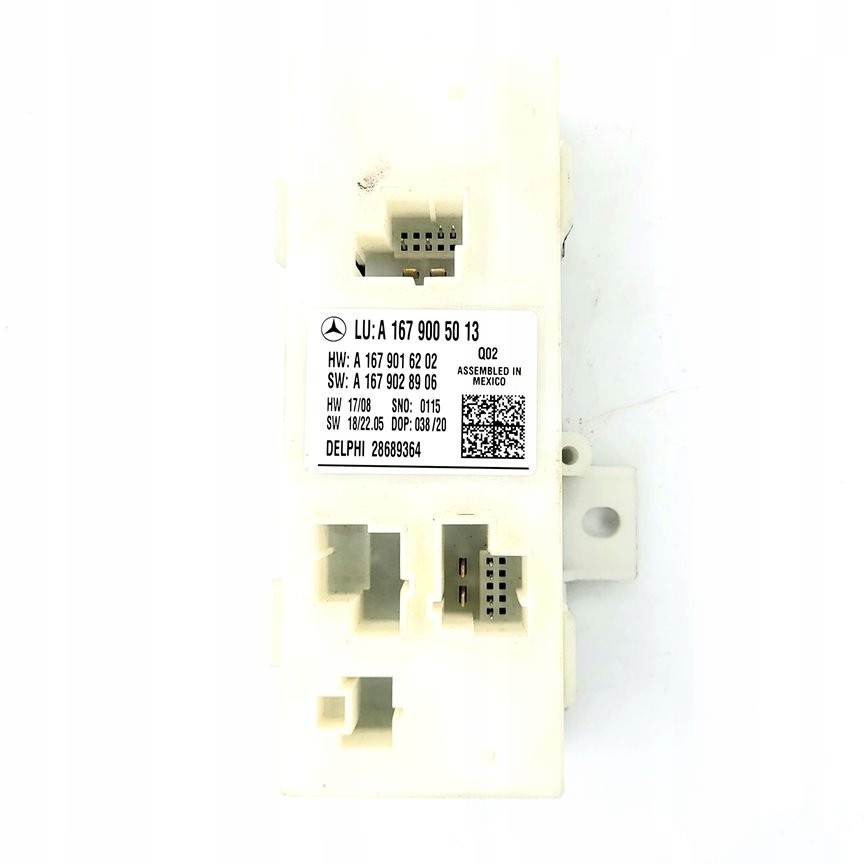 фото №1, Модуль блок керування mercedes a1679005013