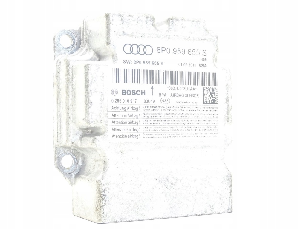 Купити Модуль датчик подушок подушка безпеки audi a3 8p рестайлінг  08- 8p0959655s