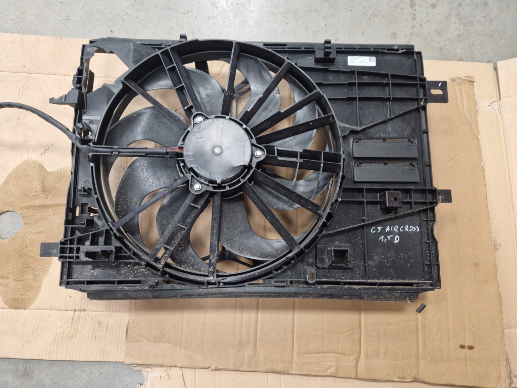 фото №1, Вентилятор радиатора citroen c5 aircross