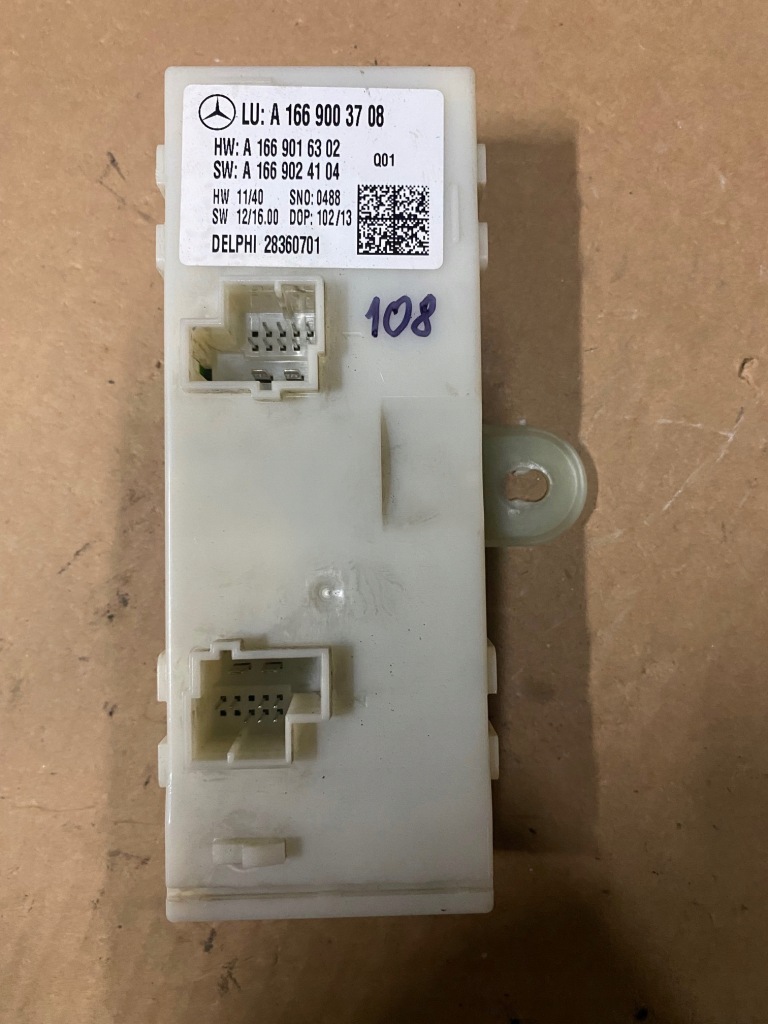 Купить Mercedes ml w166 модуль блок управления крышки a1669003708