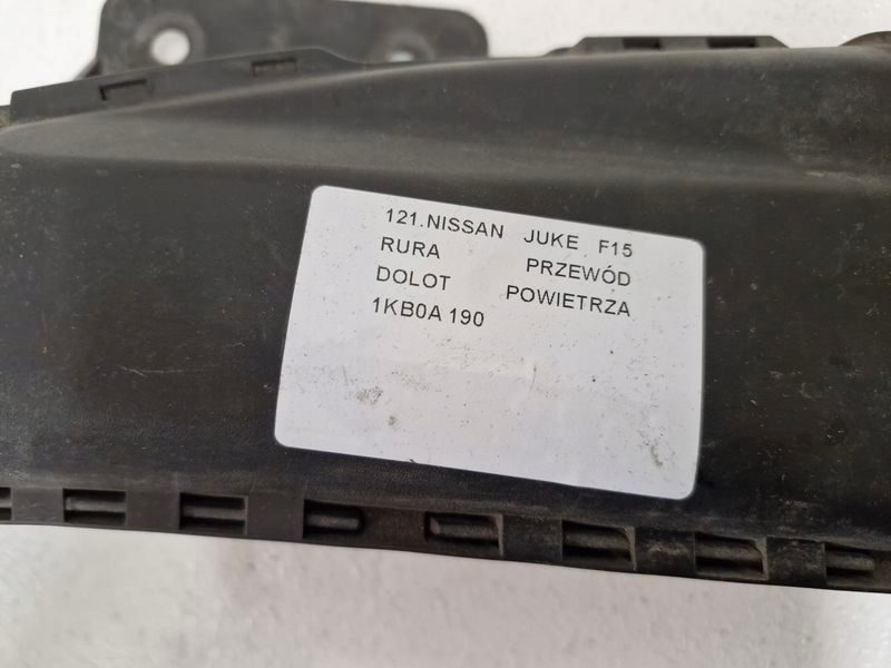 фото №3, Nissan juke f15 труба шланг воздухозаборник воздуха 1kb0a