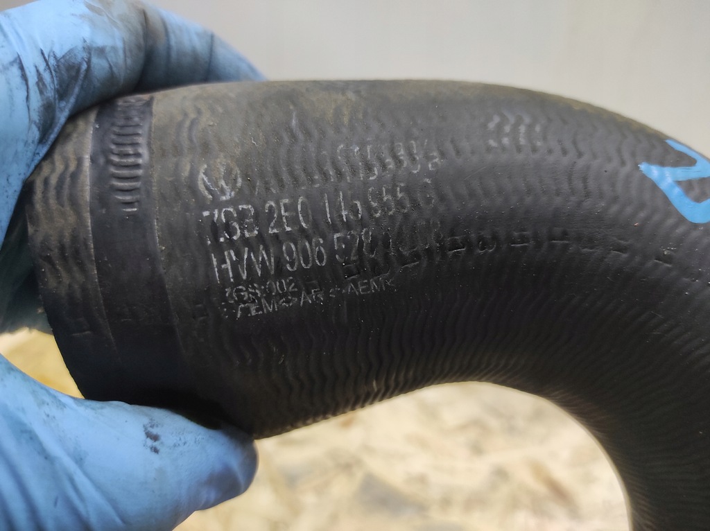 фото №6, Шланг труба інтеркулер повітря sprinter 906 crafter i 2.0 2e0145955g