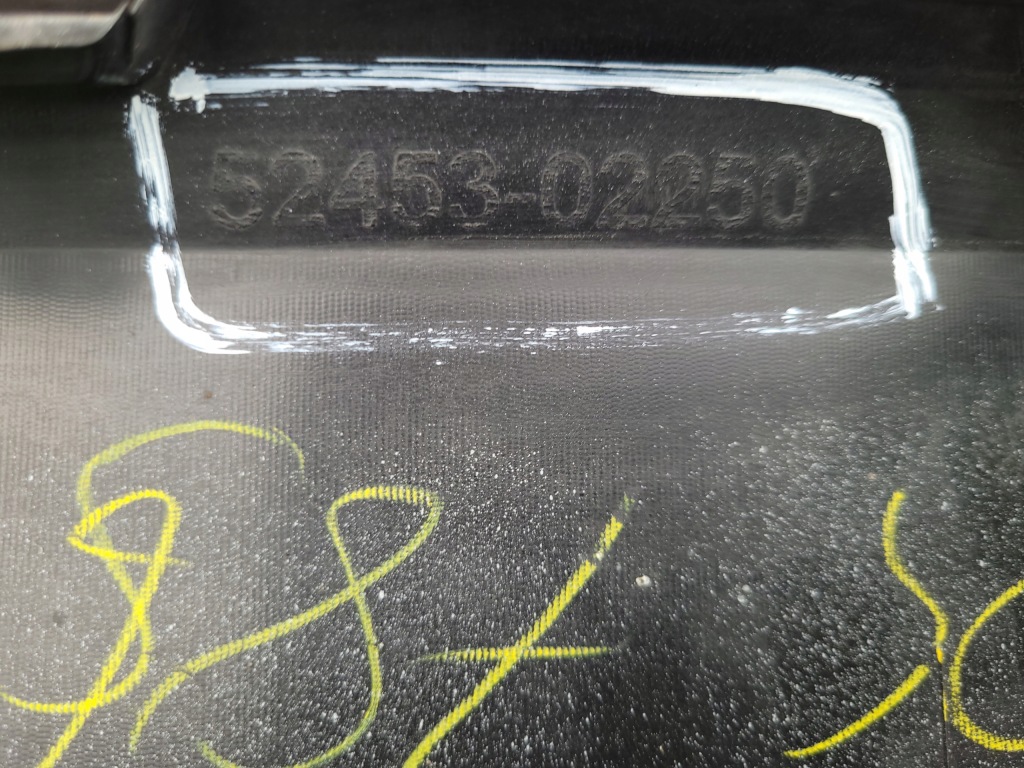 фото №9, Toyota corolla e21 | спойлер диффузор бампера задняя kombi lift 52453-02250