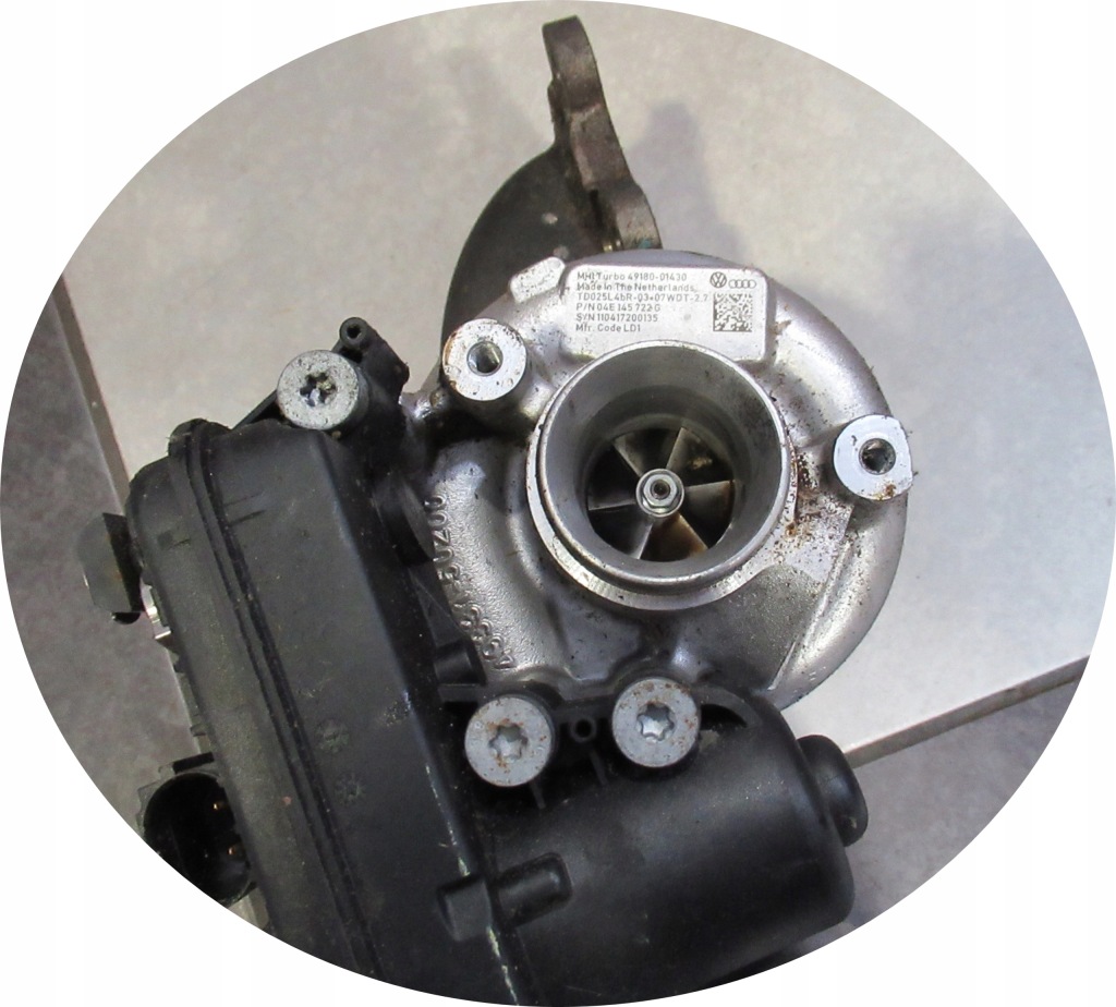 фото №5, Octavia iii 1.4 tfsi турбонагнетатель 04e145722g